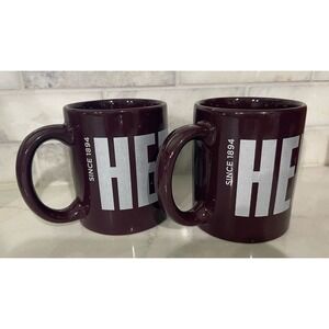 Hershey Coffee 8oz Mugs set‎ of 2